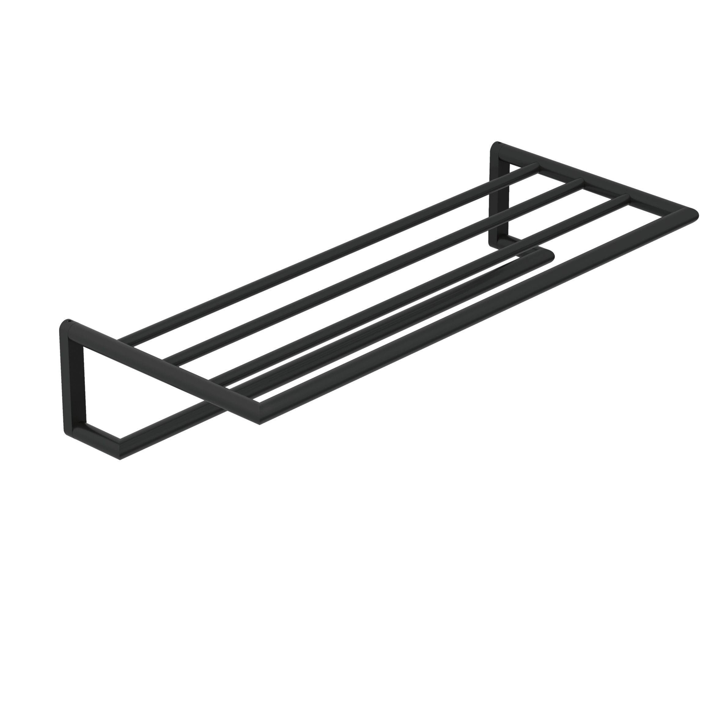 KLUDI-VELA R towel shelf with bath towel holder