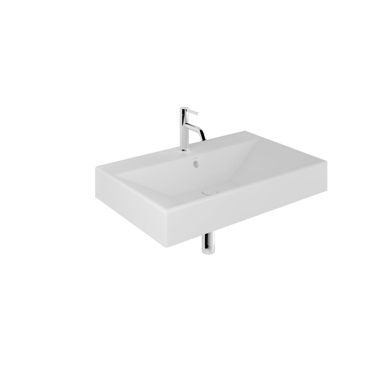 KLUDI-RESA FURNITURE / WALL HUNG WASHBASIN 61x50cm Matt Black