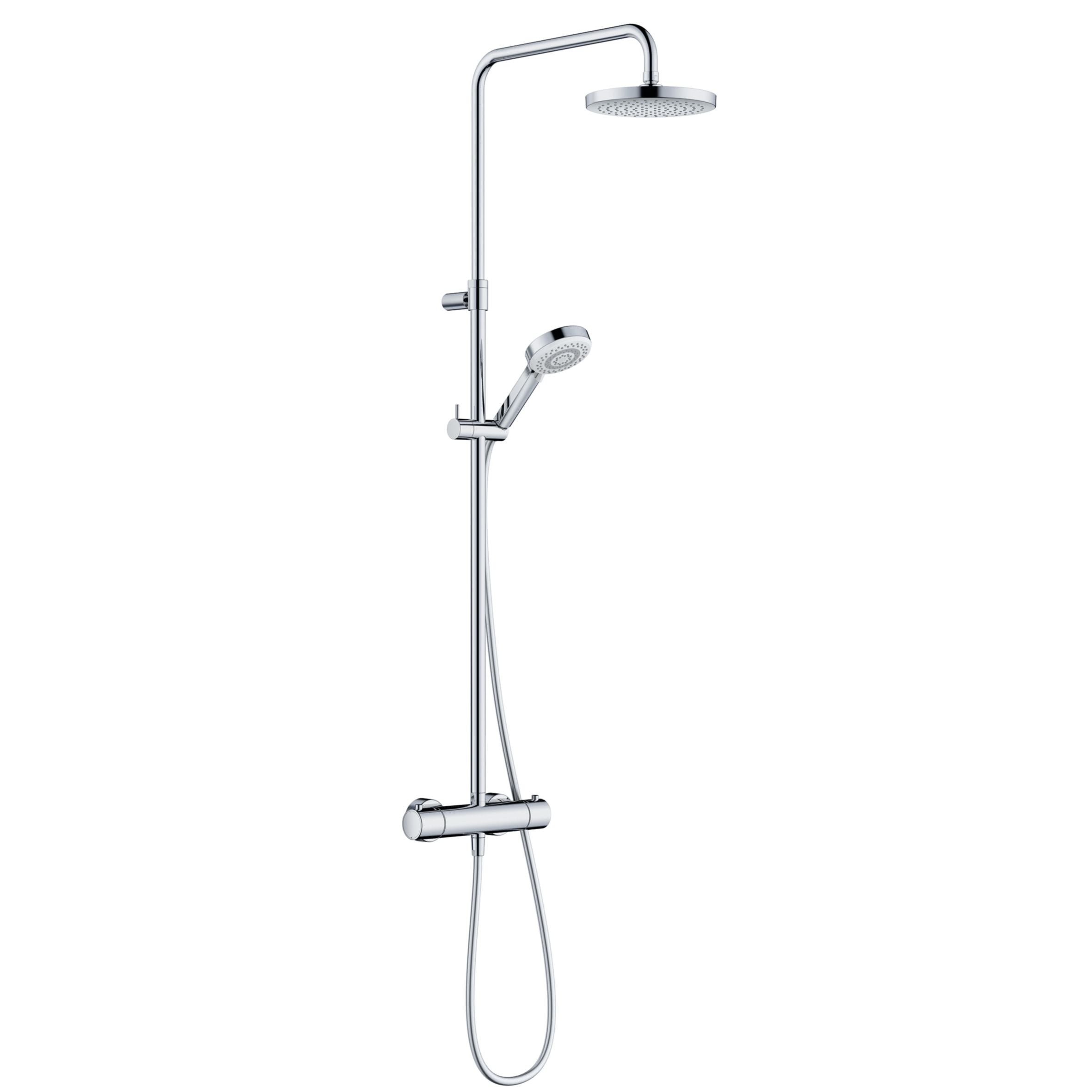 KLUDI-DIVE S Thermostat Dual Shower System DN 15
