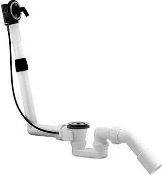 KLUDI ROTEXA multi bath filling, waste and overflow set G 1 1/2