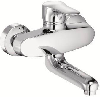 KLUDI OBJEKTA wall mounted single lever sink mixer DN 15