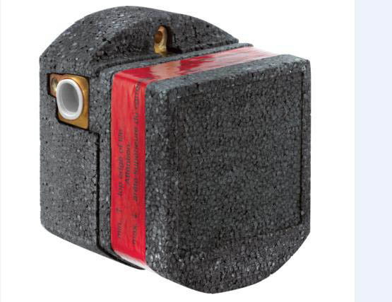 KLUDI ZENTA-E concealed electronic body DN 15 with electric power supply via 230 V main adapter, pre-installation set