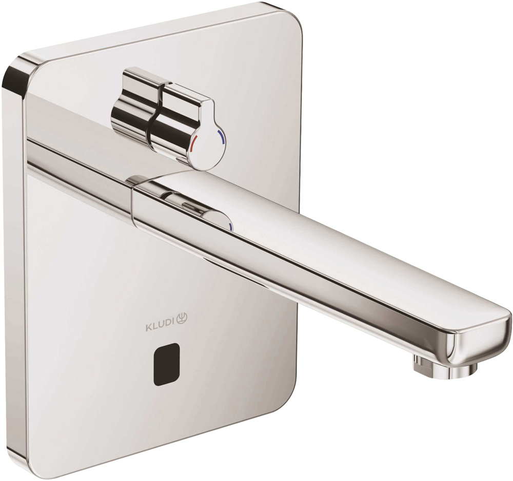 KLUDI ZENTA electronic controlled basin mixer, trim set 190 mm
