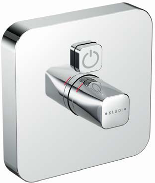 KLUDI PUSH concealed with rotary cartridge and functional unit, trim set