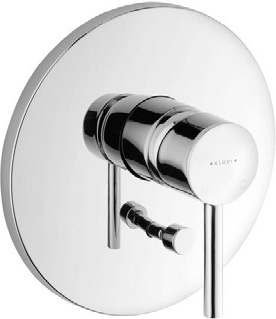KLUDI BOZZ concealed bath/shower mixer, trim set with functional unit