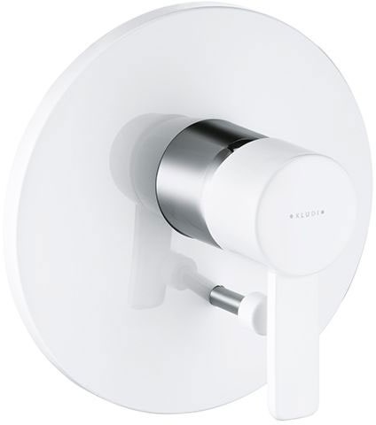 KLUDI ZENTA concealed bath/shower mixer, trim set with functional unit