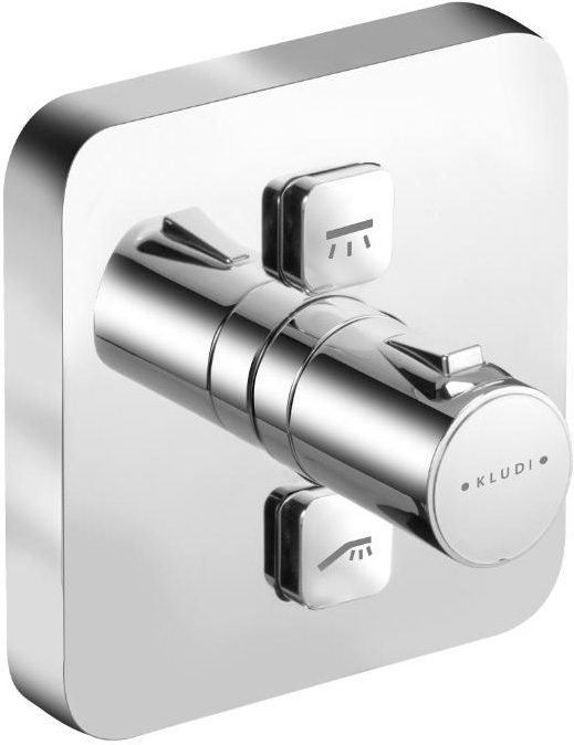 KLUDI PUSH concealed with functional unit, trim set