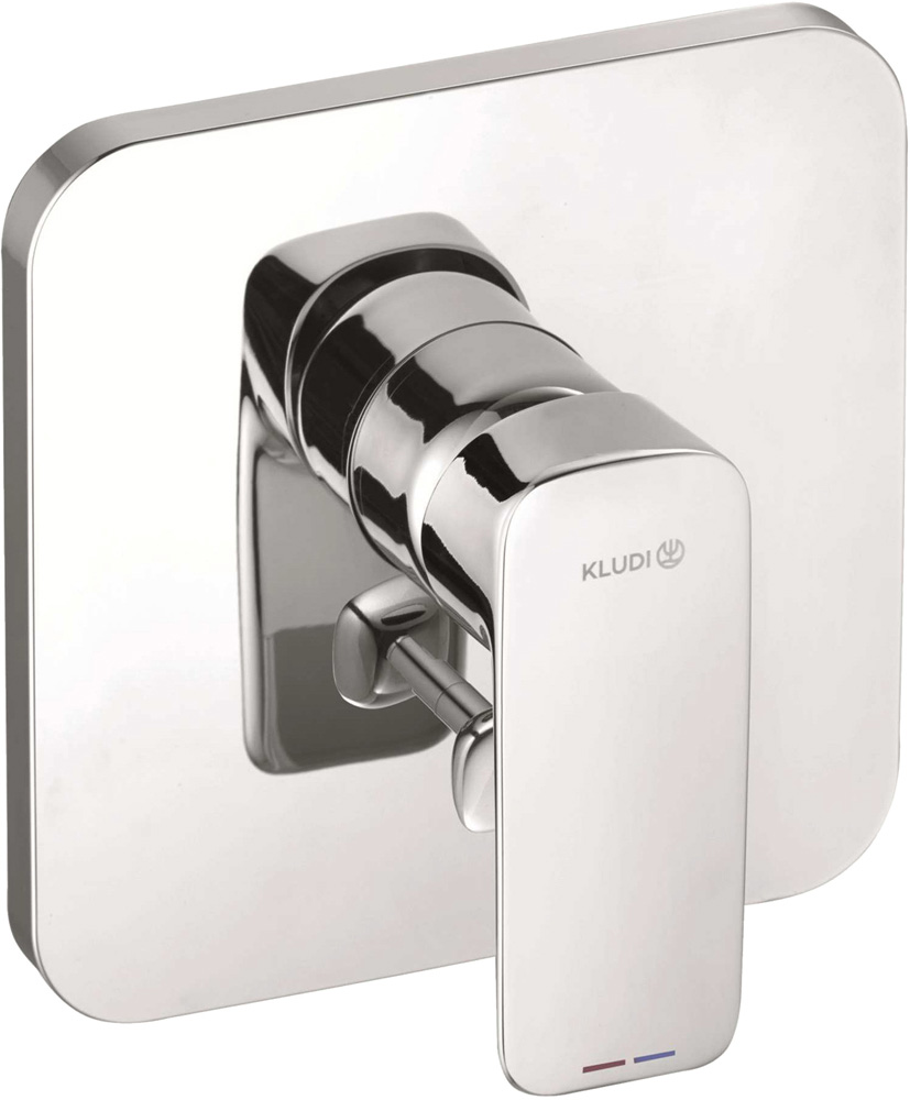 KLUDI PURE&STYLE concealed single lever bath and shower mixer, trim set