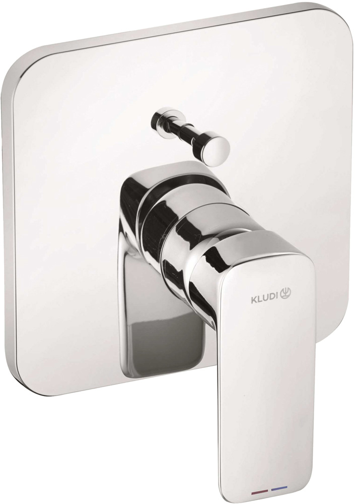 KLUDI PURE&STYLE concealed single lever bath and shower mixer, trim set