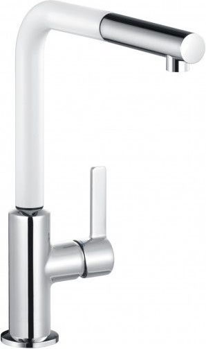 KLUDI L-INE S single lever sink mixer DN 15 with pull-out spout