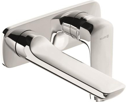KLUDI AMEO trim set concealed 2 hole single lever basin mixer, projection 185 mm, trim set