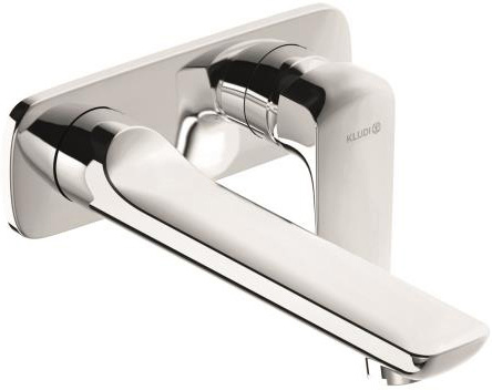 KLUDI AMEO trim set concealed 2 hole single lever basin mixer, projection 235 mm, trim set