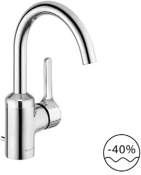 KLUDI BINGO STAR single lever basin mixer DN 10