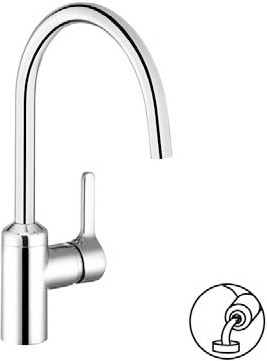 KLUDI BINGO STAR single lever sink mixer bayonette DN 10