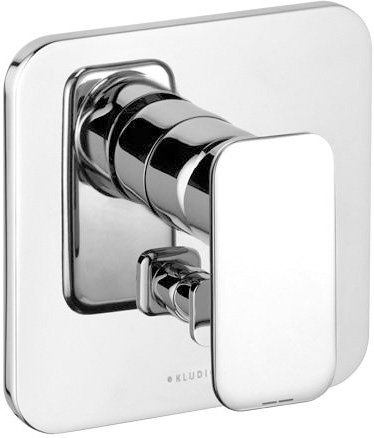 KLUDI E2 concealed bath/shower mixer, trim set