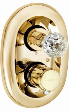 KLUDI ADLON concealed thermostat mixer, trim set