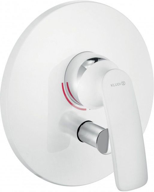 KLUDI BALANCE concealed bath/shower mixer, trim set with functional unit