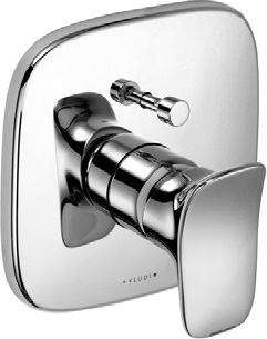 KLUDI AMBA concealed bath/shower mixer, trim set with functional unit