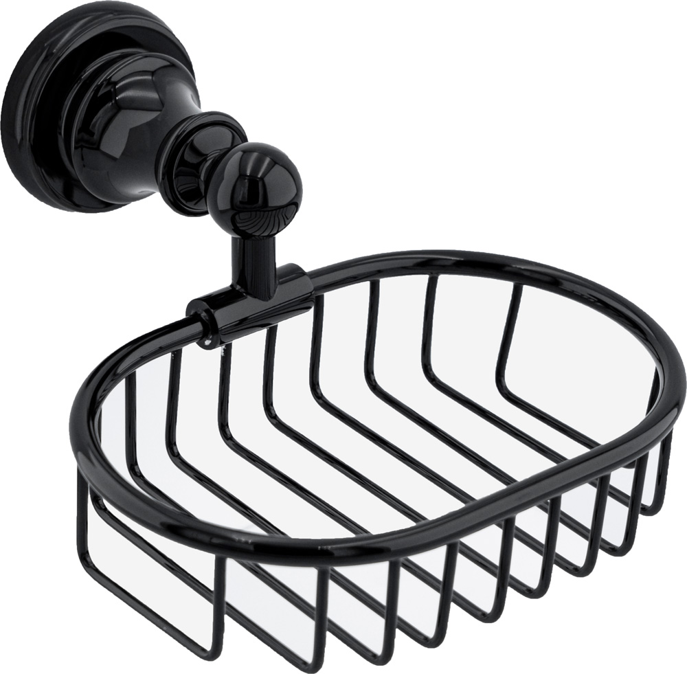 Brass soap basket