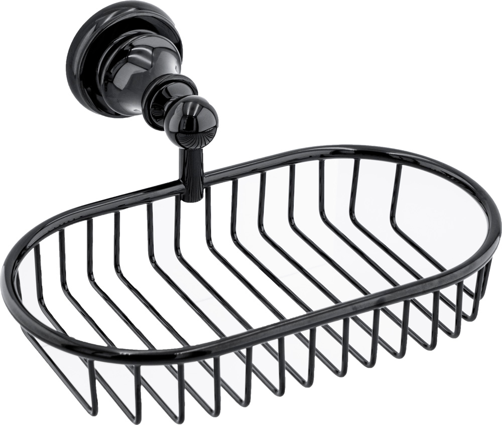 Brass soap/sponge basket