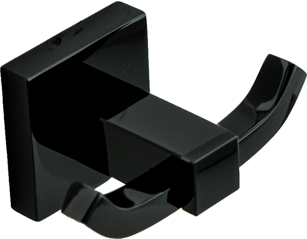 Brass double robe hook