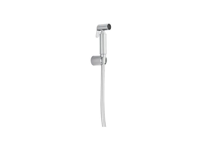 Brass shattaf with supreme hose and wall bracket