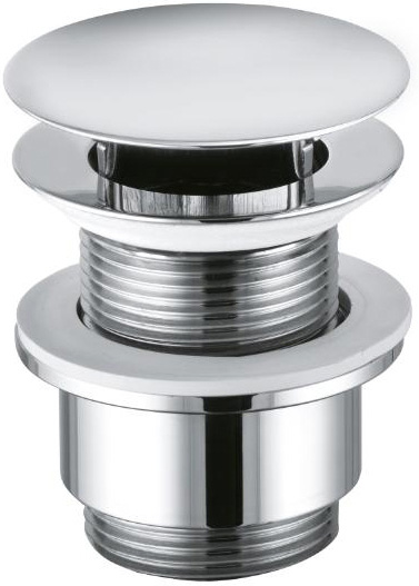 KLUDI basin waste valve with drain cap G 1 1/4