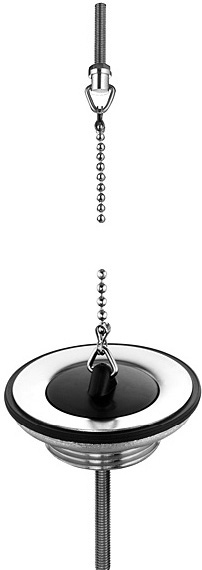 KLUDI universal-grated basin plug waste G 1 1/4 inch