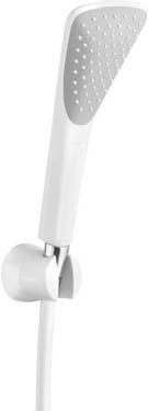 KLUDI FIZZ bath shower set, white/chrome DN 15