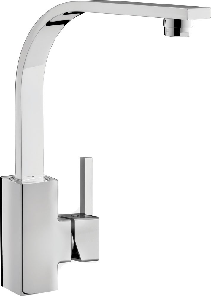 PROFILE single lever sink mixer with swivel spout