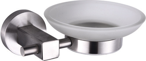 Soap Dish Holder With Glass Dish