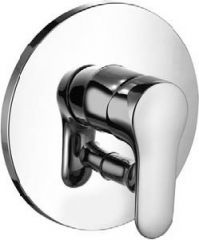 KLUDI OBJEKTA concealed bath/shower mixer, trim set with functional unit