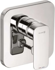 KLUDI PURE&STYLE concealed single lever bath and shower mixer, trim set