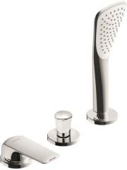 KLUDI AMEO 3 hole single lever bath and shower mixer DN 15