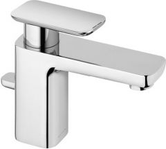 KLUDI E2 single lever basin mixer DN 15, with pop up waste
