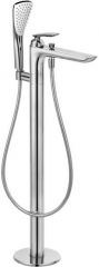 KLUDI BALANCE single lever bath and shower mixer DN 15, floor standing for free standing bath tubs