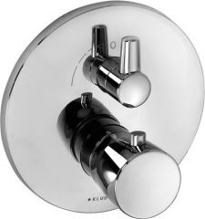 KLUDI BALANCE concealed thermostatic shower mixer, trim set with functional unit