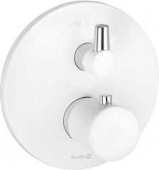 KLUDI BALANCE concealed thermostatic shower mixer, trim set with functional unit