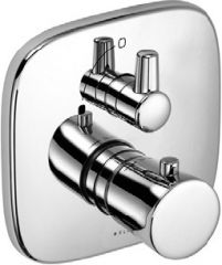 KLUDI AMBA concealed THM shower mixer, trim set with functional unit