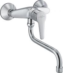 POLARIS wall-mounted single lever sink mixer