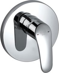 PEARL concealed single lever shower mixer, trim set