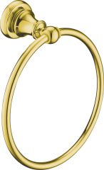 Brass towel ring