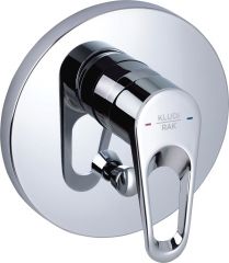 POLO concealed single lever bath and shower mixer, trim set