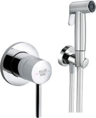 ABS shattaf with concealed single lever mixer with pre-installation kit