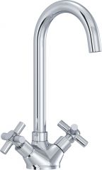 PREMIER X dual controlled sink mixer DN15 with swivel spout